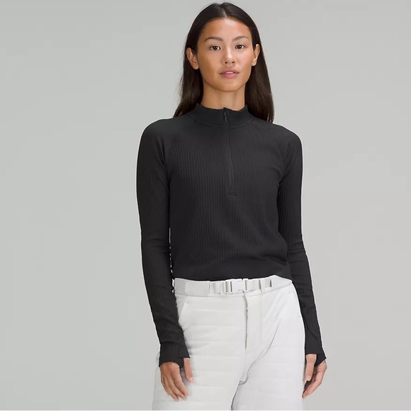 Lululemon Rest Less Cropped Half Zip - Picture 11 of 15